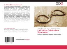 La Política Criminal en Venezuela kitap kapağı