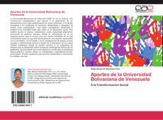 Capa do livro de Aportes de la Universidad Bolivariana de Venezuela 