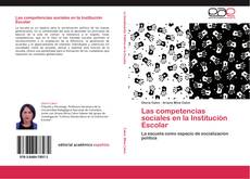 Buchcover von Las competencias sociales en la Institución Escolar