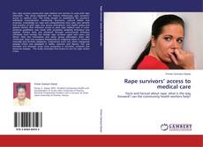 Capa do livro de Rape survivors’ access to medical care 