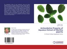 Borítókép a  Antioxidative Property of Aqueous Extract of Mentha piperita - hoz