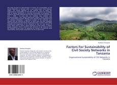 Buchcover von Factors For Sustainability of Civil Society Networks in Tanzania