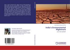 Capa do livro de India’s Environmental Nightmare 