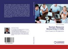 Buchcover von Human Resource Accounting in India