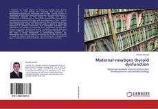 Buchcover von Maternal-newborn thyroid dysfunction