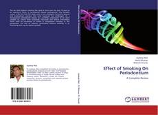 Bookcover of Effect of Smoking On Periodontium