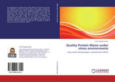 Couverture de Quality Protein Maize under stress environments