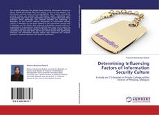 Обложка Determining Influencing Factors of Information Security Culture