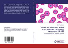 Buchcover von Molecular functions of the iron-regulated metastasis suppressor NDRG1