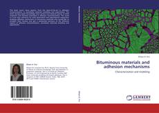Buchcover von Bituminous materials and adhesion mechanisms