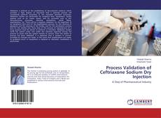 Обложка Process Validation of Ceftriaxone Sodium Dry Injection