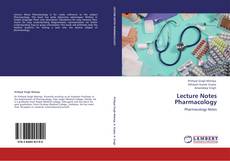 Buchcover von Lecture Notes Pharmacology