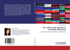 Buchcover von On values and valuing in scientific discourse