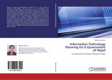 Capa do livro de Information Technology Planning for E-Government of Nepal 