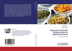 Potential of Herbal Preparations as Biopreservatives kitap kapağı
