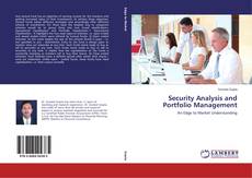 Buchcover von Security Analysis and Portfolio Management