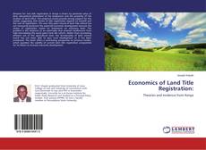 Capa do livro de Economics of Land Title Registration: 