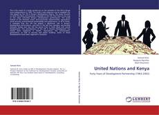 Bookcover of United Nations and Kenya