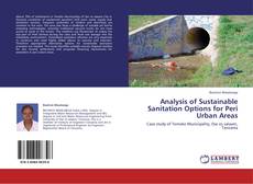 Capa do livro de Analysis of Sustainable Sanitation Options for Peri Urban Areas 