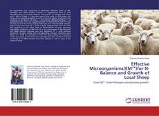 Capa do livro de Effective Microorganisms(EM™)for N-Balance and Growth of Local Sheep 