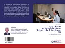 Capa do livro de Evaluation of Decenteralizing Health Reform in Kurdistan Region, Iraq 