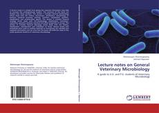 Portada del libro de Lecture notes on General Veterinary Microbiology