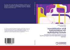 Buchcover von Immobilization of β Galactosidases for Hydrolyzing Lactose