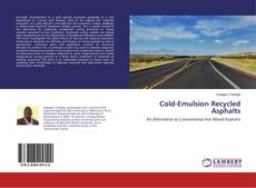 Buchcover von Cold-Emulsion Recycled Asphalts