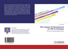 Couverture de The Impact of Governance on FDI In Ethiopia