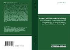 Bookcover of Arbeitnehmerentsendung