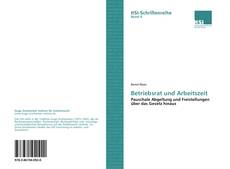 Bookcover of Betriebsrat und Arbeitszeit