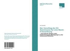 Portada del libro de Der Vorschlag der EU-Kommission für eine Monti-II-Verordnung
