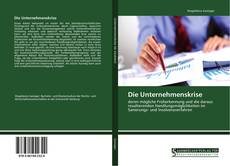 Bookcover of Die Unternehmenskrise