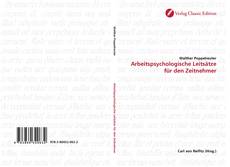 Bookcover of Arbeitspsychologische Leitsätze für den Zeitnehmer
