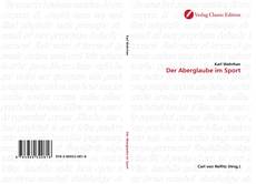 Bookcover of Der Aberglaube im Sport