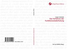 Capa do livro de Das Verfahren der Funktionswiederholung 