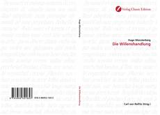 Capa do livro de Die Willenshandlung 