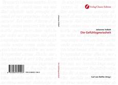 Capa do livro de Die Gefühlsgewissheit 