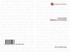 Capa do livro de Religion und Schule 
