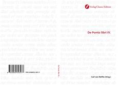 Couverture de De Ponto libri IV.