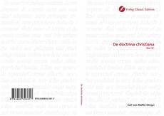 Couverture de De doctrina christiana