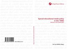 Capa do livro de Special educational needs policy in the 1990s 