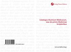 Обложка Catalogvs illustrium Medicorum, siue de primis Medicinae Scriptoribus