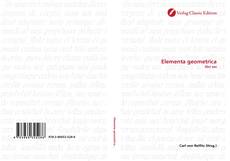 Capa do livro de Elementa geometrica 