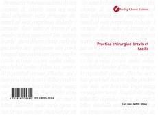 Обложка Practica chirurgiae brevis et facilis