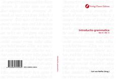 Capa do livro de Introductio grammatica 