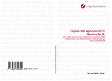 Couverture de Hippocratis Aphorismorvm Genvina lectio