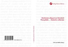 Capa do livro de Orationes aliquot ex Herodoti Thucydidis ... historiis collectae 