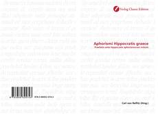 Capa do livro de Aphorismi Hippocratis graece 