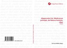 Couverture de Hippocratis Coi, Medicorum principis, de Natura hominis, Liber